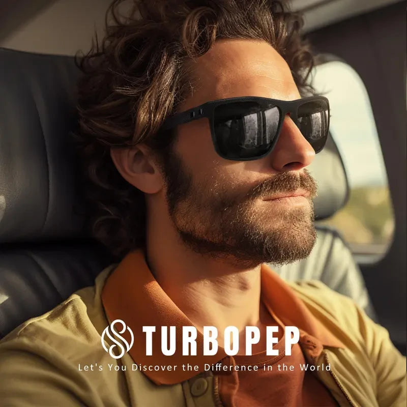 Turbopep Polarized Square Sunglasses