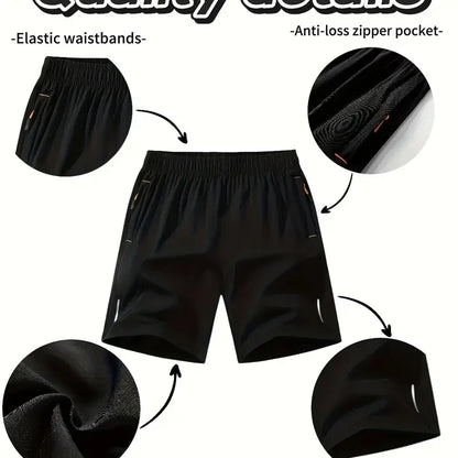 Mr. Pink Dry-Fit Athleisure Gym Shorts