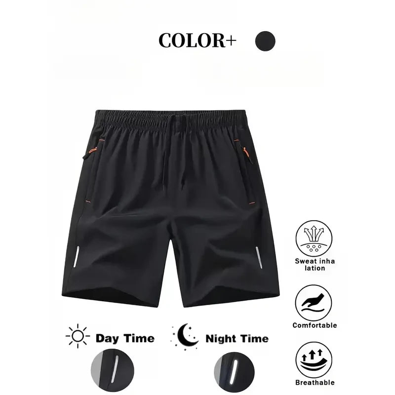 Mr. Pink Dry-Fit Athleisure Gym Shorts