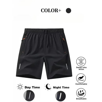 Mr. Pink Dry-Fit Athleisure Gym Shorts