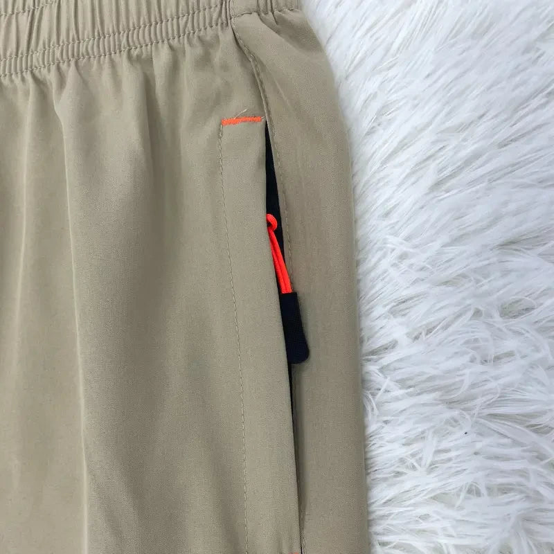 Mr. Pink Dry-Fit Athleisure Gym Shorts